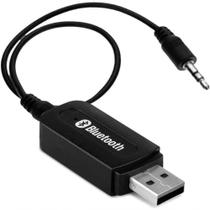 Adaptador Receptor De Música Via Bluetooth Áudio Stereo P2 Cabo Preto Adaptador Receptor De Música Via Bluetooth Áudio Stereo P2 Cabo Preto