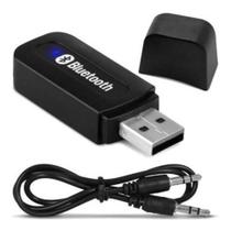 Adaptador Receptor de Sinal Via Bluetooth Usb P2 Áudio Stereo Som Música Para Carro Plug Play Conector Sem Fio Veicular Automotivo Conexão Estável