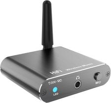 Adaptador receptor transmissor de áudio sem fio Bluetooth 5.2 Adaptador receptor transmissor de áudio sem fio Bluetooth 5.2