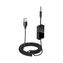 Adaptador Receptor Transmissor De Música Bluetooth 5.4 Com Display OLED, Áudio Sem Fio 3.5mm USB