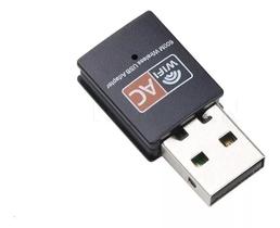 Adaptador Receptor Wi-fi Usb 5ghz Dual Band WX-18 - Leon