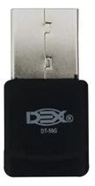 Adaptador Receptor Wireless USB Wi-Fi 5ghz Dual Band Nano Dex - DT-50G Adaptador Receptor Wireless USB Wi-Fi 5ghz Dual Band Nano Dex - DT-50G