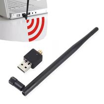 Adaptador Receptor Wireless Usb Wifi Pc E Notebook Antena 1800mbps Busca Sinal Longe