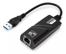Adaptador Rede Conversor Usb 3.0 Para Rj45 1000 Mbps Gigabit Adaptador Rede Conversor Usb 3.0 Para Rj45 1000 Mbps Gigabit