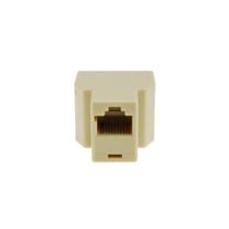 Adaptador Rede Rj45 3 Fêmeas Duplicador Adaptador Rede Rj45 3 Fêmeas Duplicador