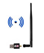 Adaptador Rede Sem Fio Com Antena De 6dbi Wifi/wlan Usb 2.0 600mbps - DEX