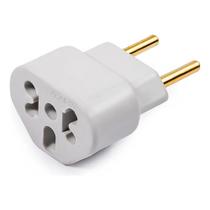 Adaptador Redondo de Tomada Universal 10/20 Ap 110/220v