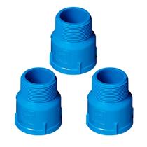 Adaptador Redução BSA Soldável PN80 50mm X 1 1/2" Kit 3 und