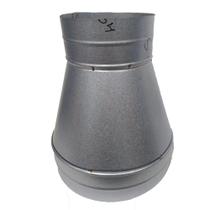 Adaptador Redutor De Dutos 200mm Para 150mm Chapa Galvanizada Adaptador Redutor De Dutos 200mm Para 150mm Chapa Galvanizada
