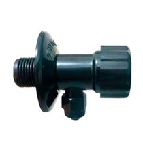 Adaptador Registro Regulador Vazão 6Mm 1/4 Purificador Preto Adaptador Registro Regulador Vazão 6Mm 1/4 Purificador Preto
