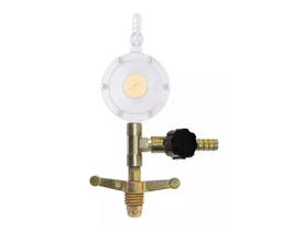 Adaptador Regulador Botijão Gás Saída Alta e Baixa Pressão (15A) Adaptador Regulador Botijão Gás Saída Alta e Baixa Pressão (15A)