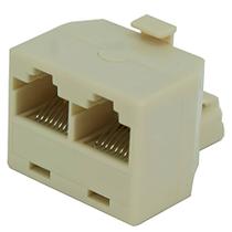 Adaptador RJ45 8P8C 2 Fêmeas 1 Macho - 2.2.214 - SPEEDLAN Adaptador RJ45 8P8C 2 Fêmeas 1 Macho - 2.2.214 - SPEEDLAN