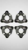 Adaptador Roda 3x150mm p/ 4x100mm 28mm 4un Adaptador Roda 3x150mm p/ 4x100mm 28mm 4un