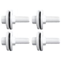 Adaptador Roscável c/ Flange Fixa Branca 1/2 Kit com 4 Marca Cipla Adaptador Roscável c/ Flange Fixa Branca 1/2 Kit com 4 Marca Cipla