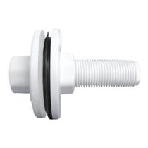 Adaptador Roscável c/ Flange Fixa Branca 3/4" - Cipla Adaptador Roscável c/ Flange Fixa Branca 3/4" - Cipla