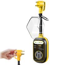 Adaptador RV EyGDE 30A a 50A com protetor contra sobretensão à prova d'água