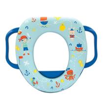 Adaptador Sanitário Infantil Redutor Acolchoado com Alças Adaptador Sanitário Infantil Redutor Acolchoado com Alças