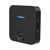 Adaptador Sem Fio Bluetooth 5.0 Receptor Transmissor De Áudio Com Conector Aux De 3.5mm E Microfone