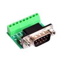 Adaptador Serial DB9 RS232 Sem Solda Conector Fêmea Macho Placa De Conexão
