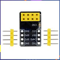 Adaptador Serial ESP8266 ESP-01S Para Breadboard, Módulo Transceptor WiFi UART Estardyn Adaptador Serial ESP8266 ESP-01S Para Breadboard, Módulo Transceptor WiFi UART Estardyn