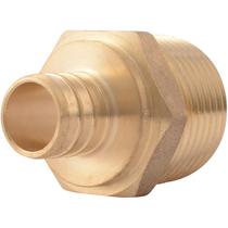 Adaptador SharkBite UC139LFA 3/4 x 1" Crimp MNPT Macho Brass Adaptador SharkBite UC139LFA 3/4 x 1" Crimp MNPT Macho Brass