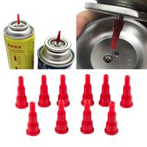 Adaptador Shinekoo 10 unidades Bico de Butano Reutilizável para Reabastecimento de Gás Adaptador Shinekoo 10 unidades Bico de Butano Reutilizável para Reabastecimento de Gás