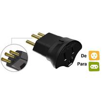 Adaptador SMS 64120 Plugue Padrao Antigo para Tomada Padrao Novo Adaptador SMS 64120 Plugue Padrao Antigo para Tomada Padrao Novo