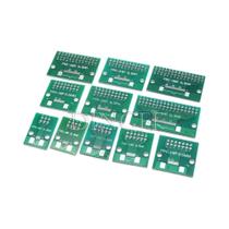 Adaptador SMT De 0,5mm 1,0mm Para Conector De Cabo FPC FFC Com Furo De 2,54mm Placa 6P 8P 10P 12P