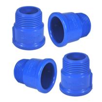 Adaptador Soldável Curto LR DN 32 X 1 Azul Asperjato 4 Unid