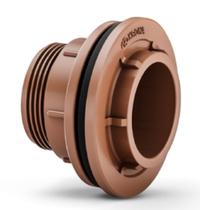 Adaptador Soldavel P/Cx.D Agua 40X1.1/4 Marrom Krona Pct