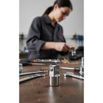 Adaptador Soquete 1/2 F X 3/4 M Aço Cromo Vanádio