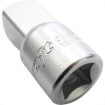 Adaptador Soquete Estriado Waft Cromo Vanadium 14 Femea X 38 Macho 6320 Adaptador Soquete Estriado Waft Cromo Vanadium 14 Femea X 38 Macho 6320