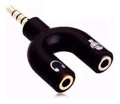 Adaptador Splitter Headset PC Gamer Fone E Microfone P2 X P3 Adaptador Splitter Headset PC Gamer Fone E Microfone P2 X P3