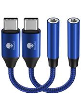 Adaptador Stouchi USB C a 3.5mm para Audio Hi-Fi 2 Paquetes