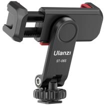 Adaptador suporte câmera celular Ulanzi ST-06S c/ sapata luz montagem
