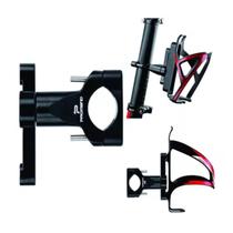 Adaptador Suporte Caramanhola Promend Para Guidão e Canote Bike Alumínio Ajuste 360 Universal MTB Speed Gravel