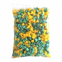 Adaptador Suporte Clip Para Hashi 500un Cor Verde E Amarelo Adaptador Suporte Clip Para Hashi 500un Cor Verde E Amarelo