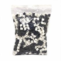 Adaptador Suporte Clip Para Hashi 500un Cores Preto E Branco Adaptador Suporte Clip Para Hashi 500un Cores Preto E Branco