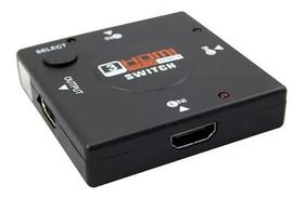 Adaptador Switch 3x1 Divisor 3 Portas Hdmi Tv Game 1080p - Alinee