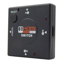 Adaptador switch hdmi 3 entradas