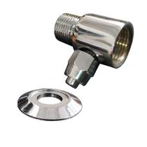 Adaptador T 1/2" P/ Mangueira 3/8" Filtro Purificador de Água Compatível Soft Lorenzetti +Canopla Adaptador T 1/2" P/ Mangueira 3/8" Filtro Purificador de Água Compatível Soft Lorenzetti +Canopla