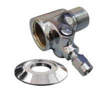 Adaptador T Conexão 1/2" Com Registro P/ Torneira Purificador Água Filtro Mangueira 3/8" Com Canopla Adaptador T Conexão 1/2" Com Registro P/ Torneira Purificador Água Filtro Mangueira 3/8" Com Canopla