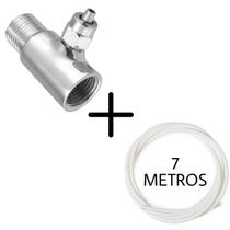 Adaptador T Conexão Filtro Purificador de Água com Mangueira 7 Metros