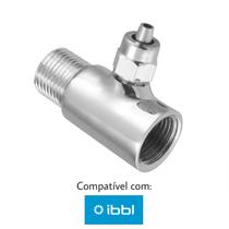 Adaptador T Conexão Filtro Purificador de Água IBBL Metal Cromado