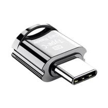Adaptador Tipo C Micro-SD TF Leitor De Cartão OTG Para Telefone Laptop Leitor De Cartão De Memória