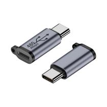 Adaptador Tipo C, Micro USB e Mini USB para Fêmea