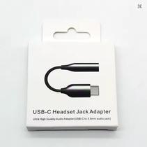 Adaptador Tipo C Para Fones de Ouvido P2 Compatível Galaxy S20fe, S22, S23