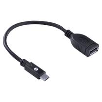 Adaptador Tipo C X Usb 2.0 Fêmea Função Otg - Conexão Com Smartphones - Acotgu-20cm