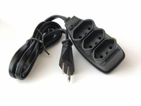 Adaptador Tipo Extensão de Tomada 5 metros Tripolar - 3 Tomada 10A