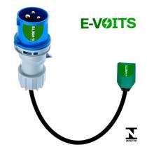 Adaptador Tomada 20a Para 32a Carregador Carro Elétrico 50cm - Evoits